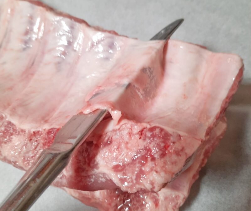 How To:  Remove a pork rib membrane